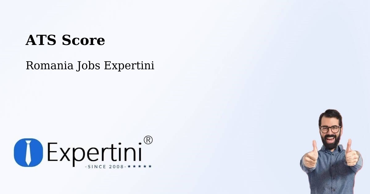 Resume ATS Score & Job Description Match Tool – 23 August - Romania Jobs Expertini